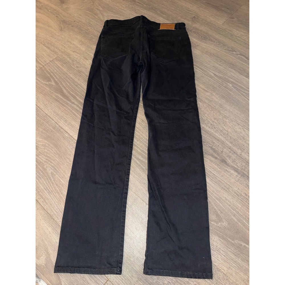 DL1961 Avery Modern Straight Jeans Mens 34x34 Black Denim Pants
